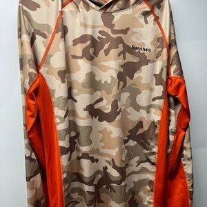 Simms Men’s Solarflex UPF 50 Camp Hoody Medium